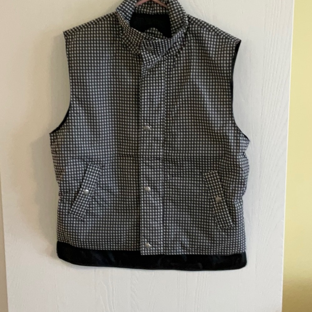 3 for $30 item - Men's Black and White Checkered Vest